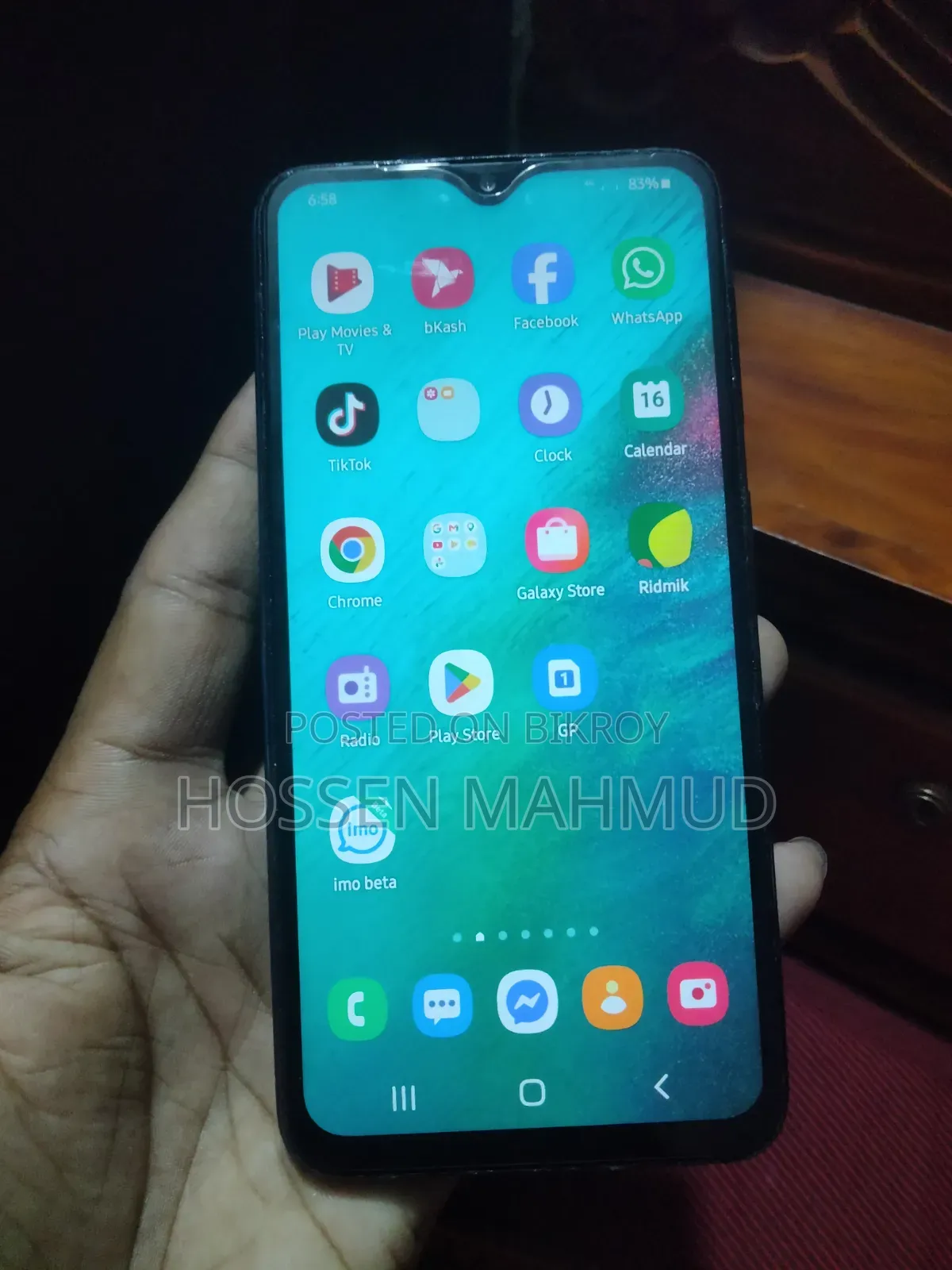 Samsung A10 32 GB Blue