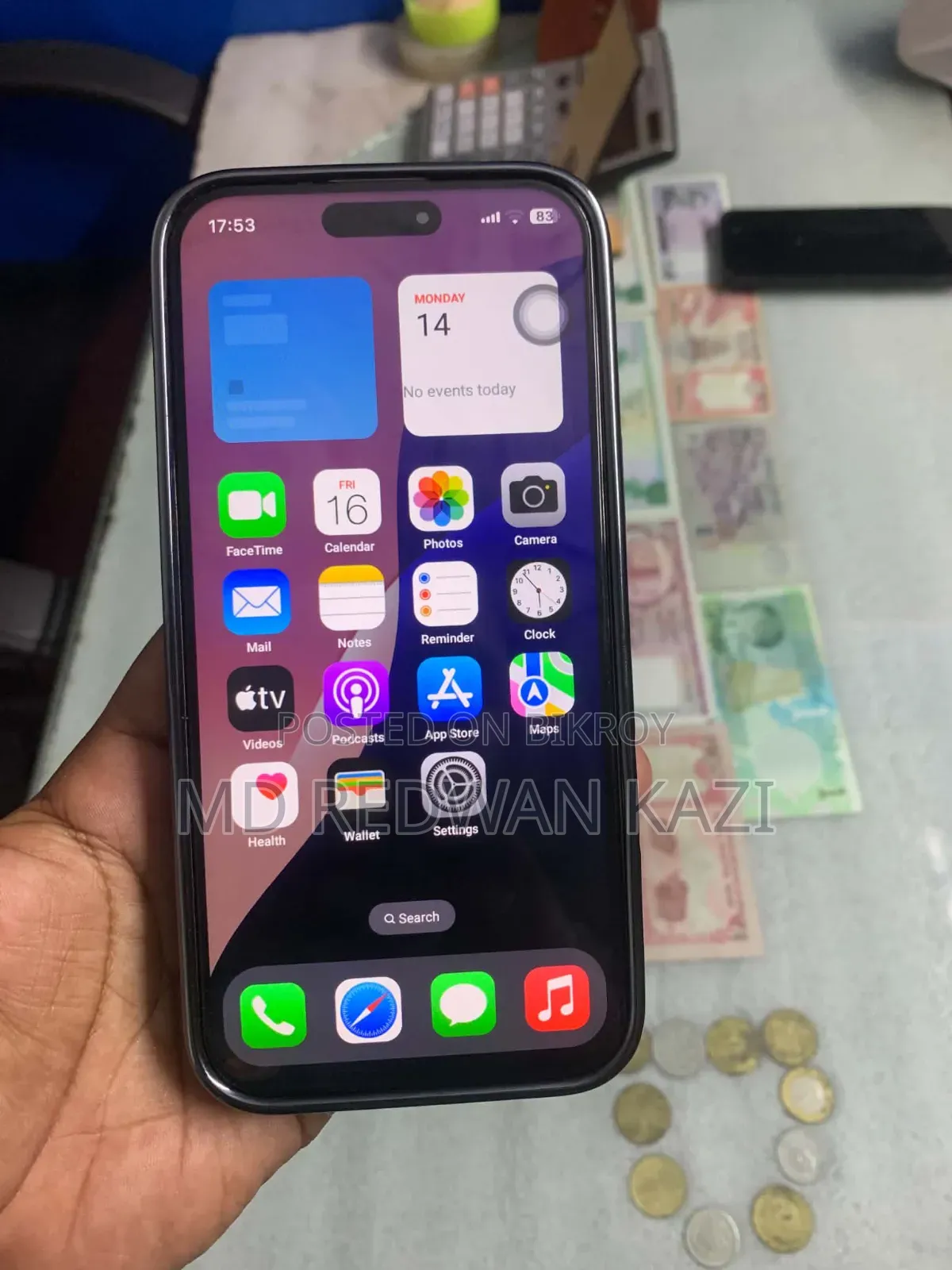 অ্যাপল আইফোন ১৬ প্রো ম্যাক্স ২৫৬ জিবি পিংক