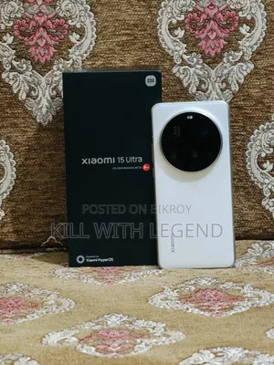 শাওমি ১৫ আল্ট্রা ২৫৬ জিবি সাদা