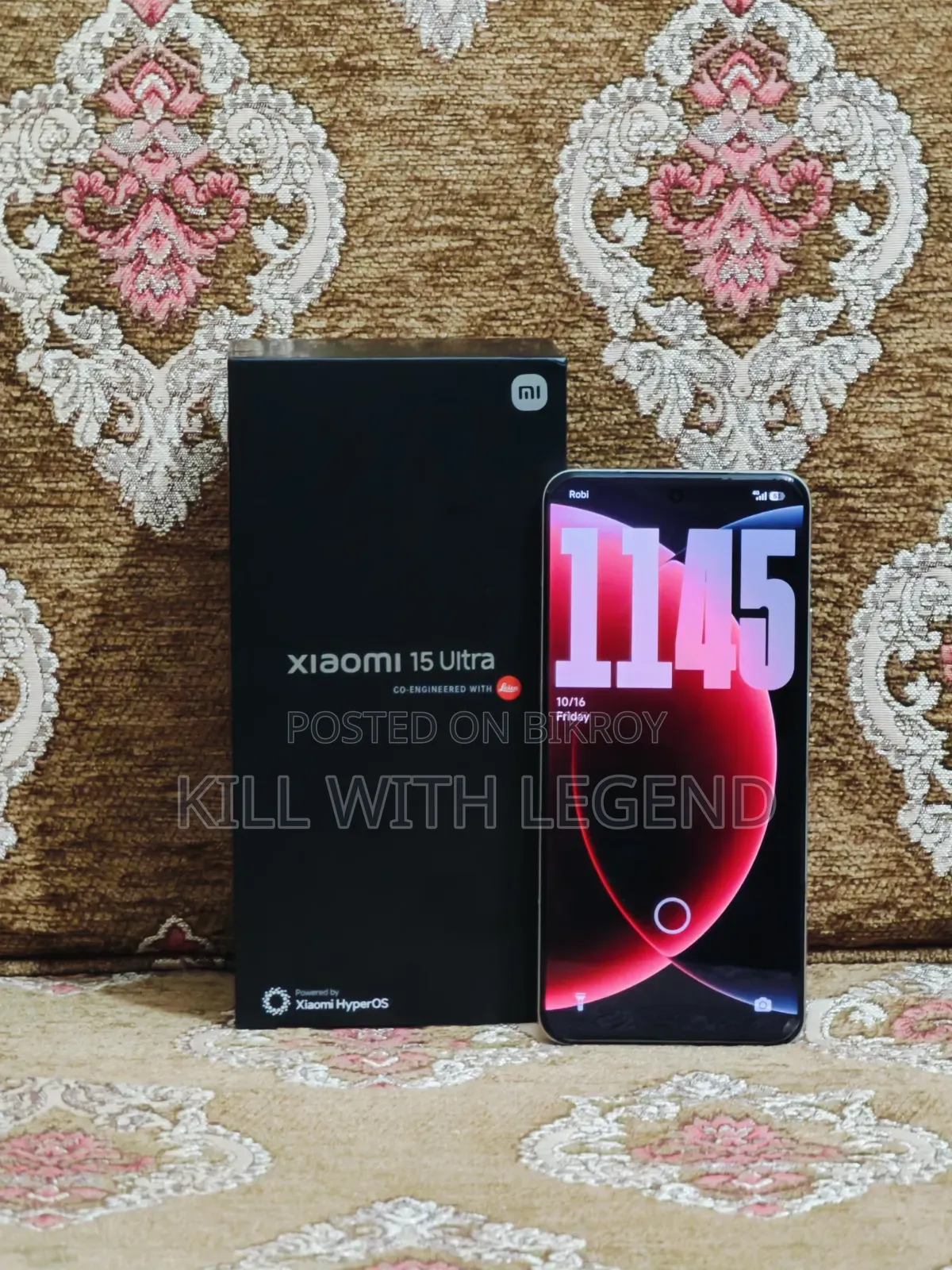 শাওমি ১৫ আল্ট্রা ২৫৬ জিবি সাদা
