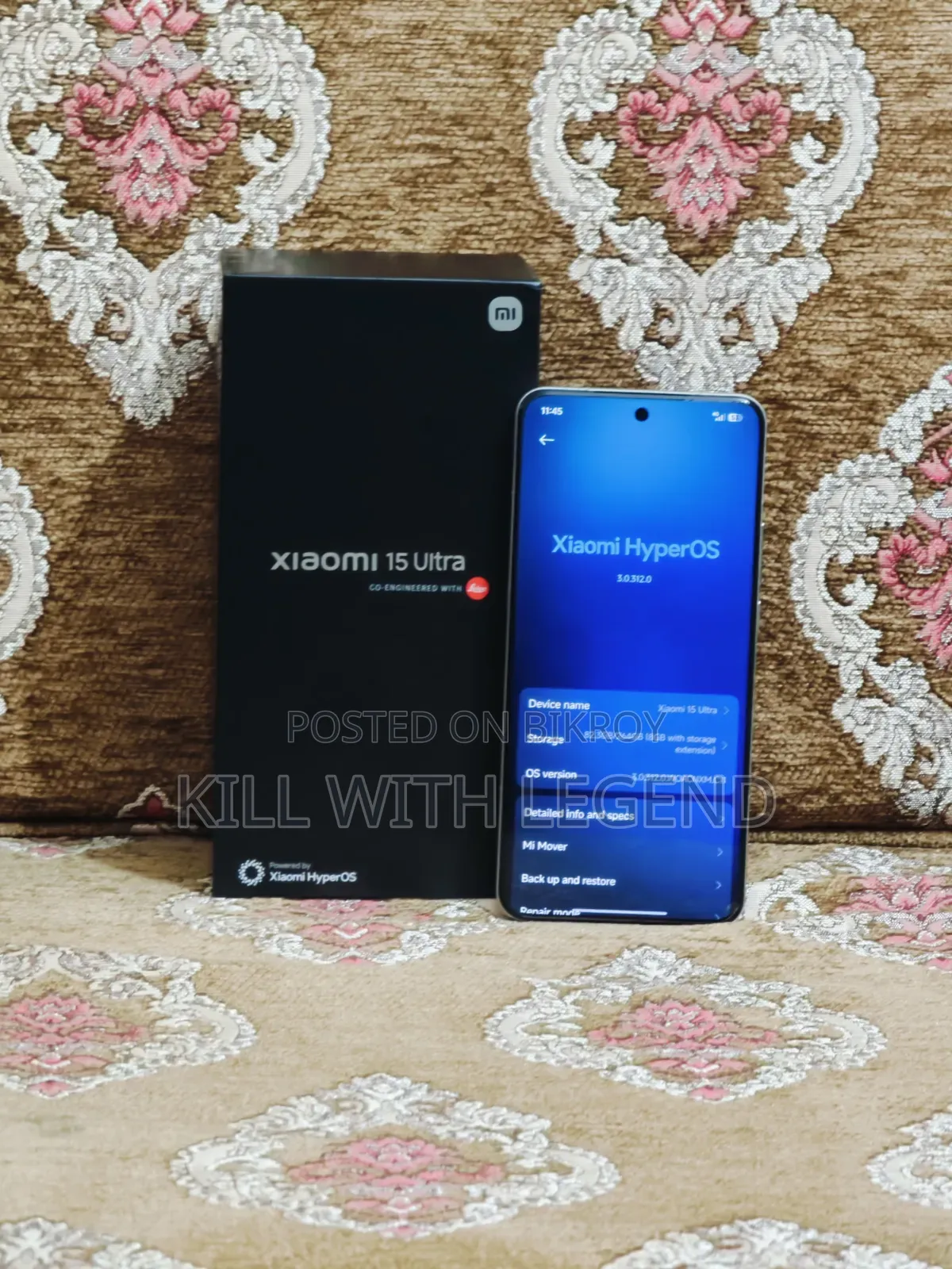শাওমি ১৫ আল্ট্রা ২৫৬ জিবি সাদা