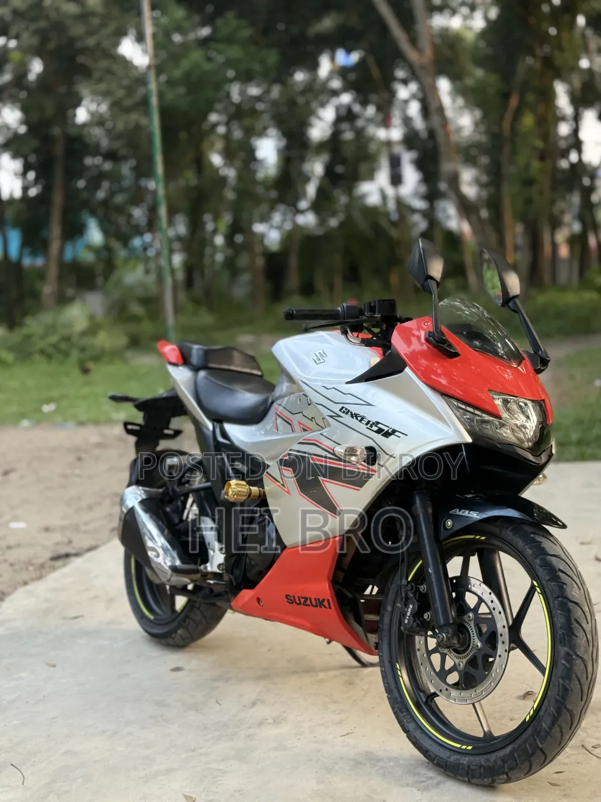 Suzuki Gixxer SF 2024 Orange