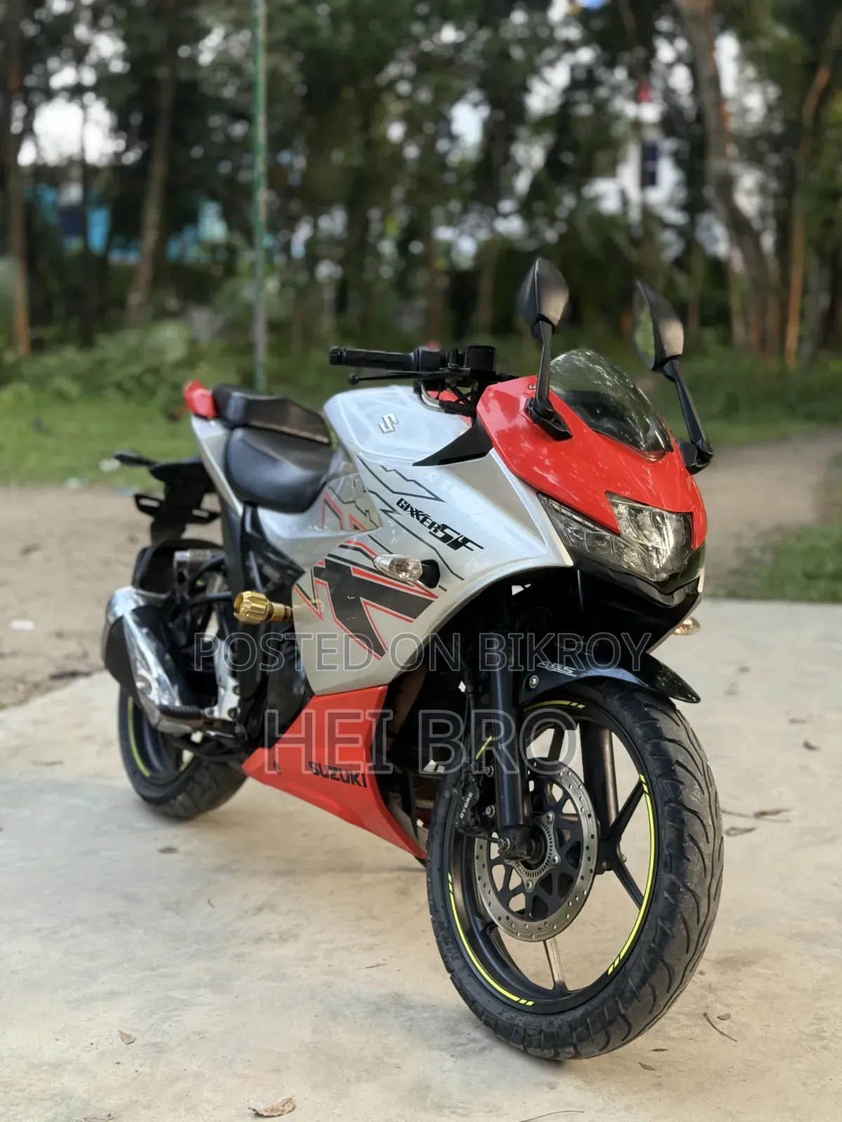 Suzuki Gixxer SF 2024 Orange