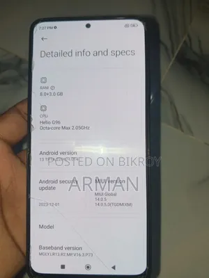 Xiaomi Redmi Note 11 Pro 128 GB Black