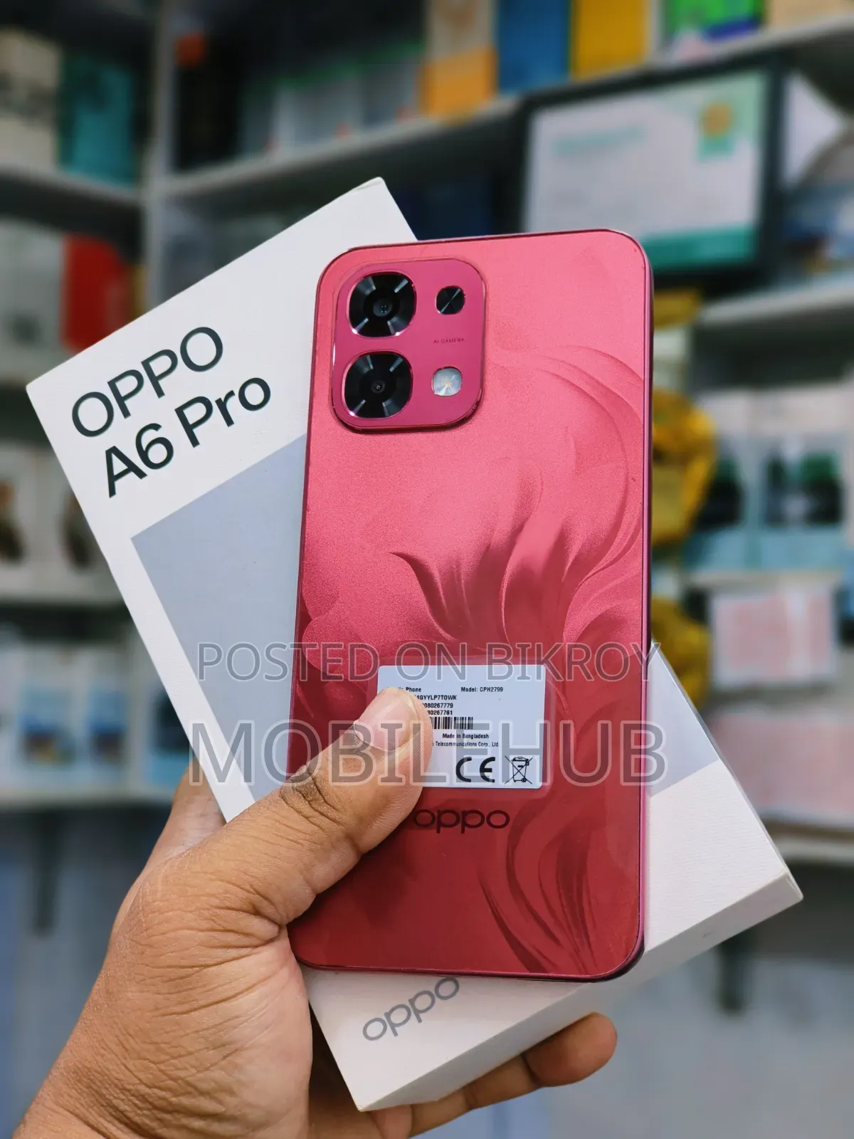 Oppo A6s Pro 256 GB Red