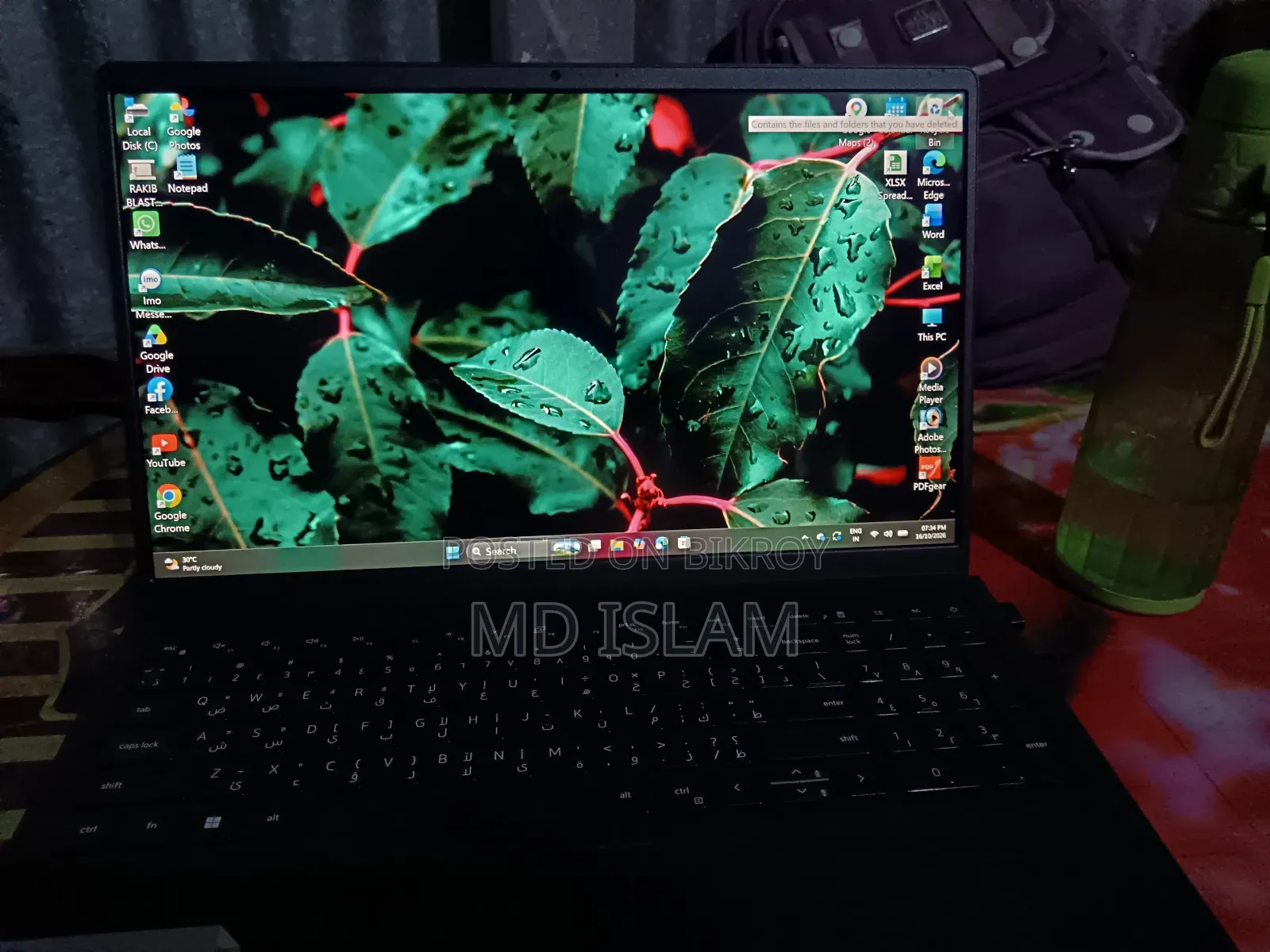 Laptop Dell Inspiron 15 3530 8GB Intel Core i3 SSD 512GB