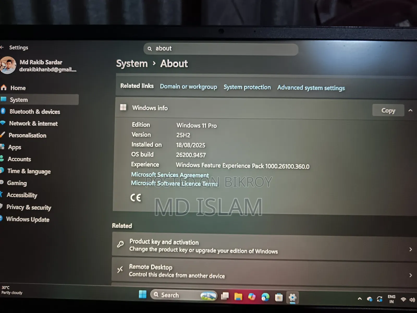 Laptop Dell Inspiron 15 3530 8GB Intel Core i3 SSD 512GB