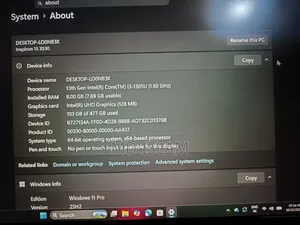 Laptop Dell Inspiron 15 3530 8GB Intel Core i3 SSD 512GB