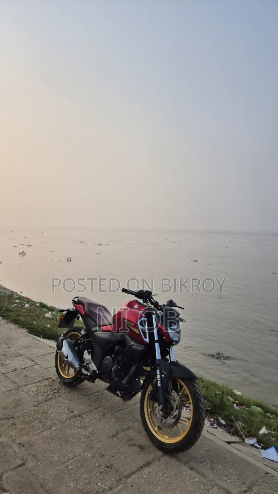 ইয়ামাহা এফজেডএস ভি৩ ২০২৩ লাল