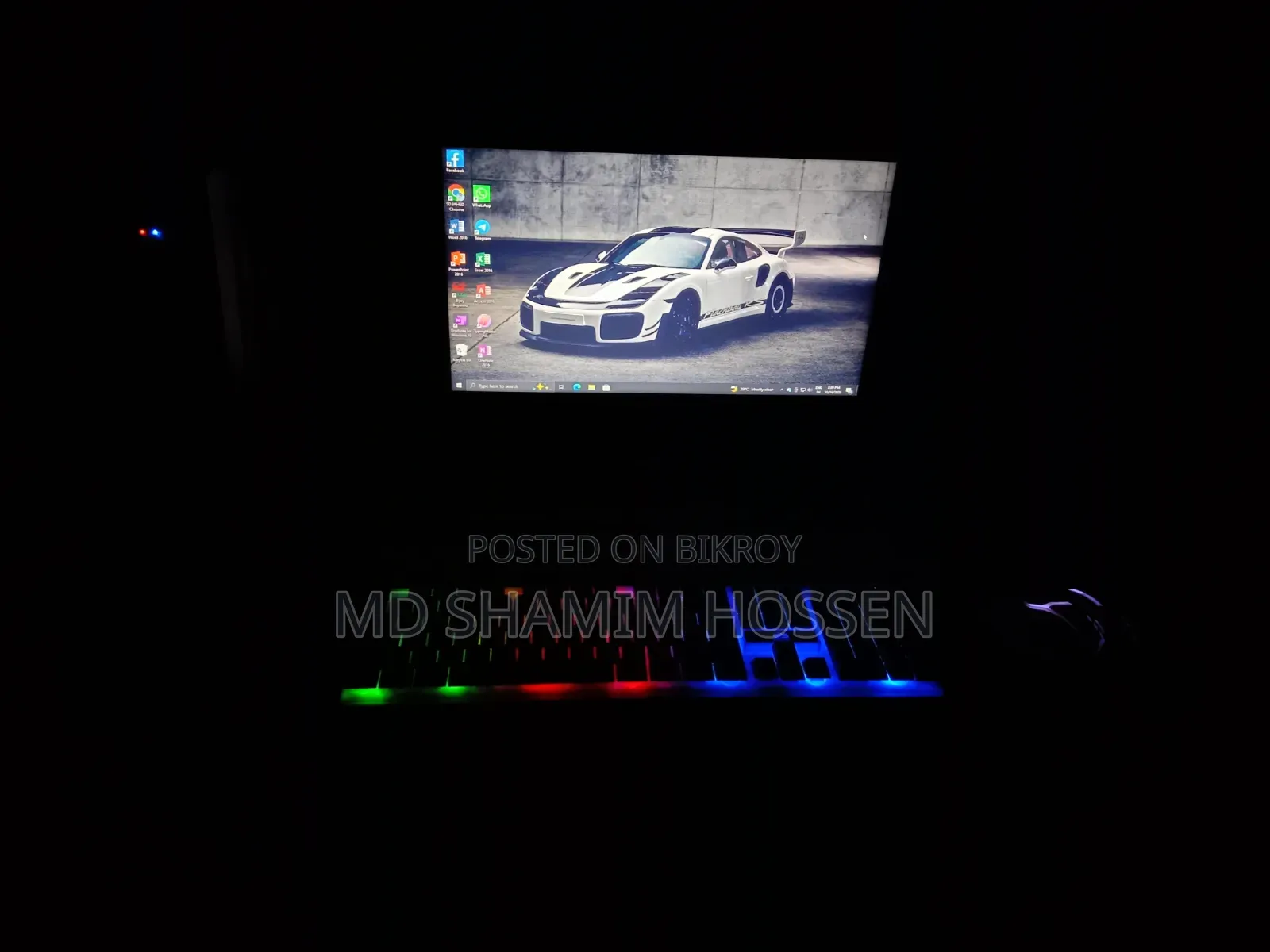 Desktop Computer 4GB Intel Core i3 SSD 128GB
