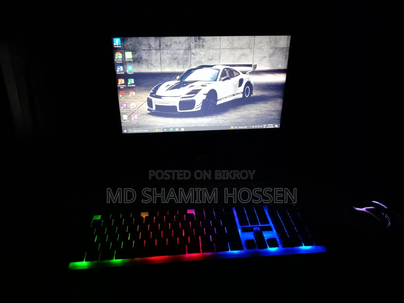 Desktop Computer 4GB Intel Core i3 SSD 128GB