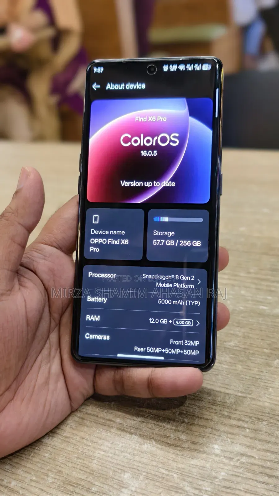 Oppo Find X6 Pro 256 GB Black