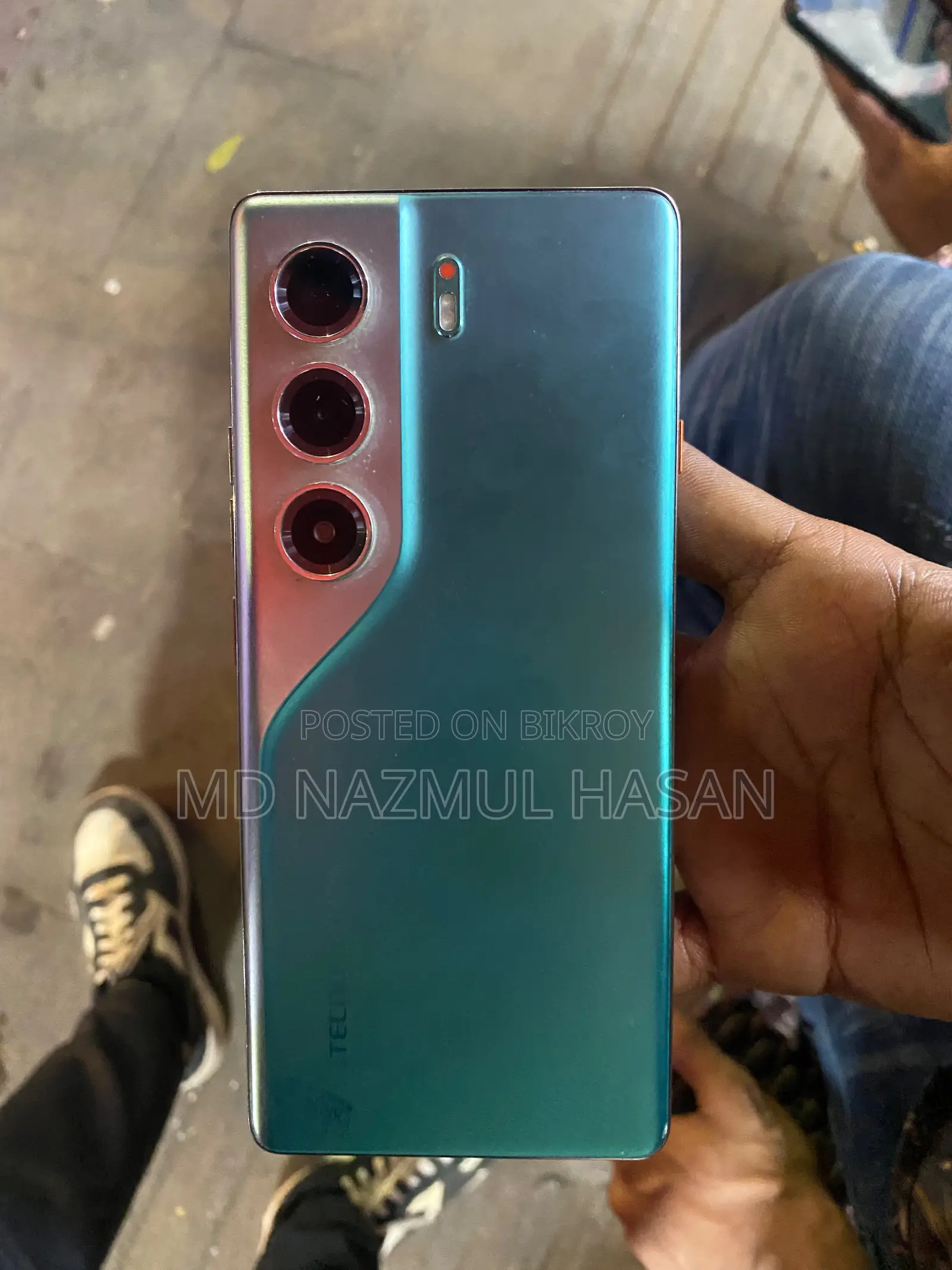 Tecno Camon 40 Pro 4G 256 GB Blue
