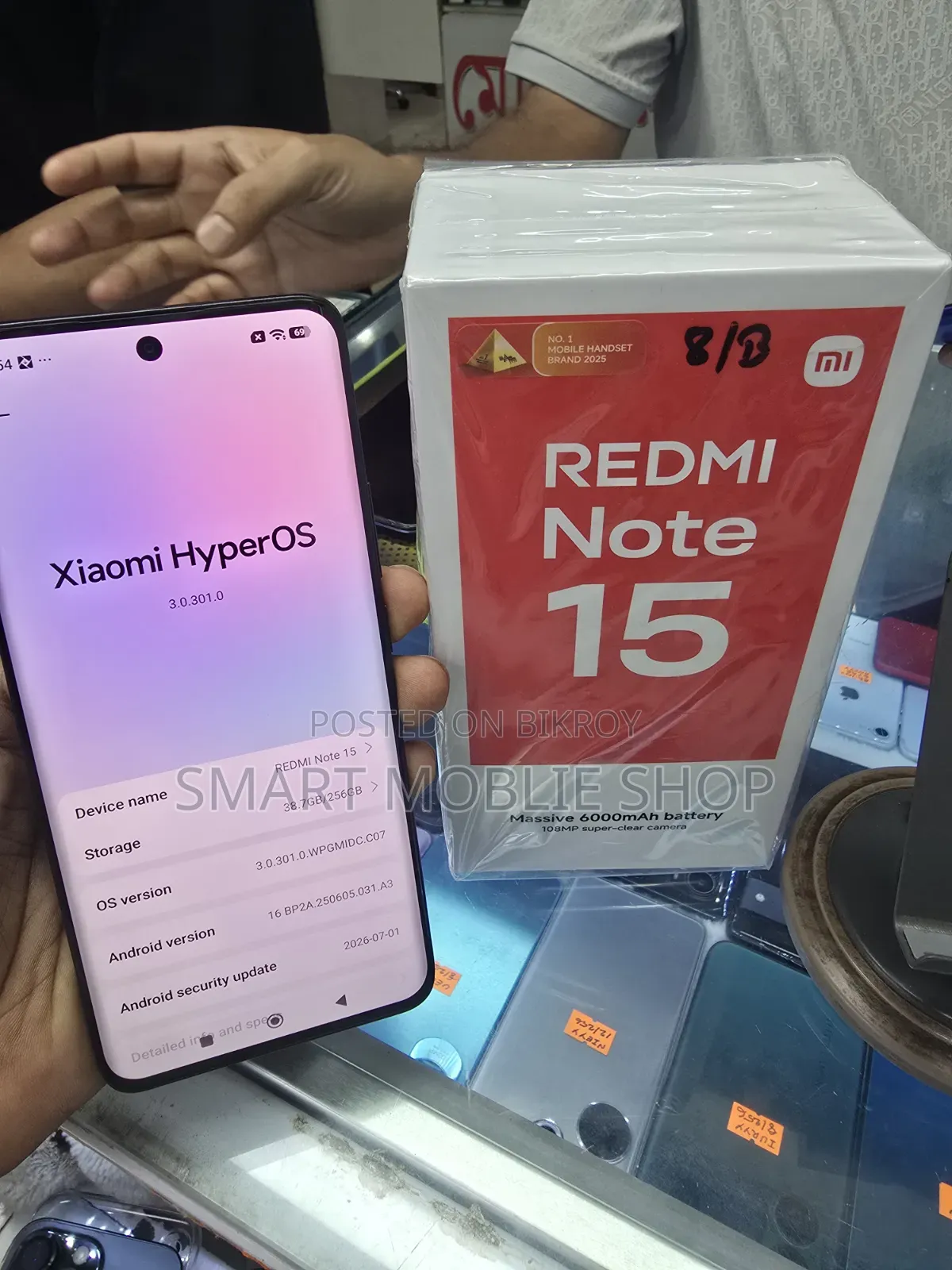 Xiaomi Redmi Note 15 256 GB Black