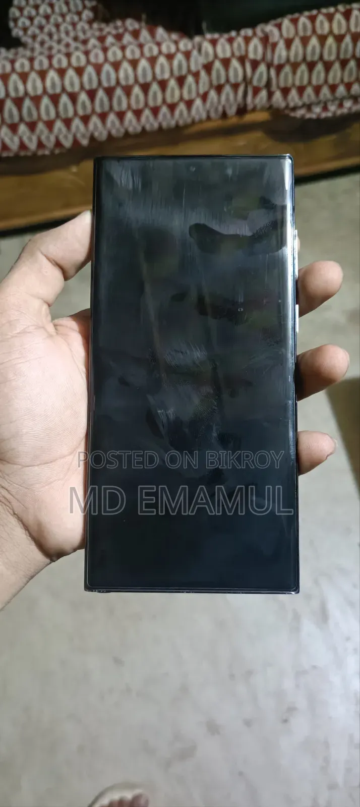 স্যামসাং গ্যালাক্সি এস২২ আল্ট্রা ১২৮ জিবি ব্ল্যাক