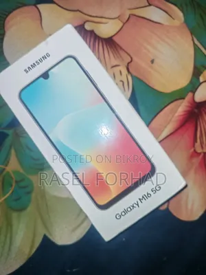 নতুন Samsung Galaxy M16 ১২৮ জিবি পিংক