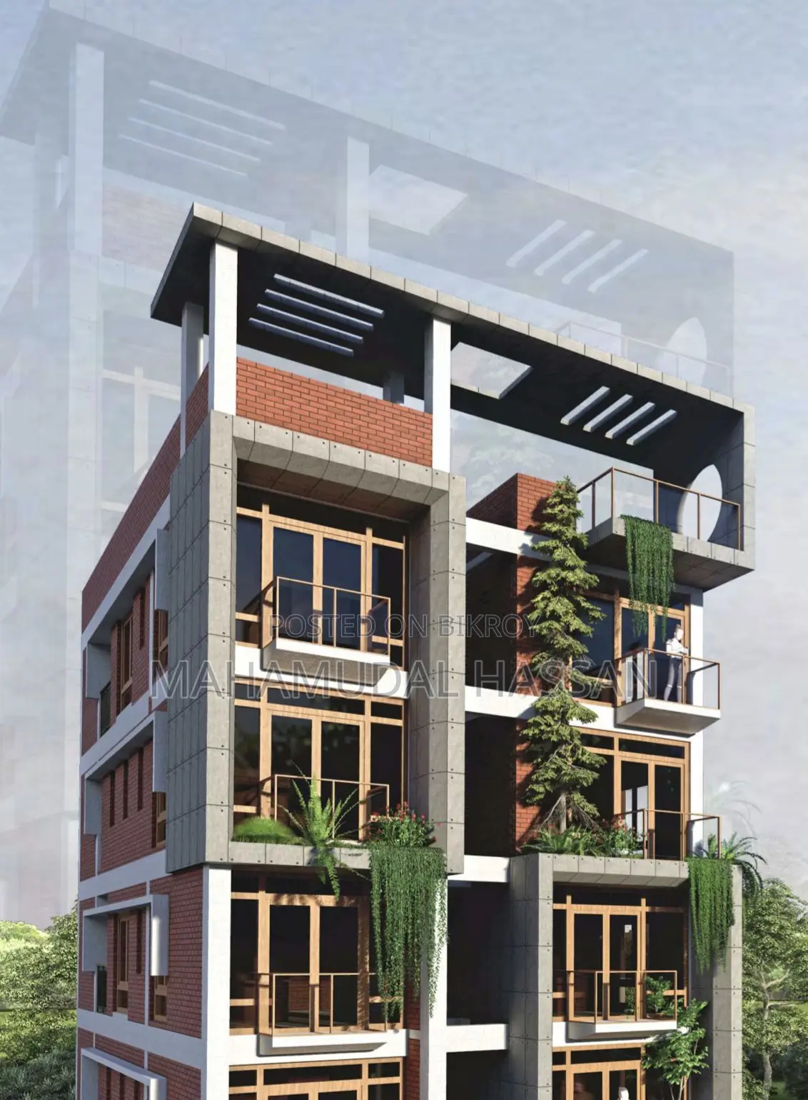 বসুন্ধরায় ১৪ বেডরুমের বাড়ি বিক্রয়ের জন্য