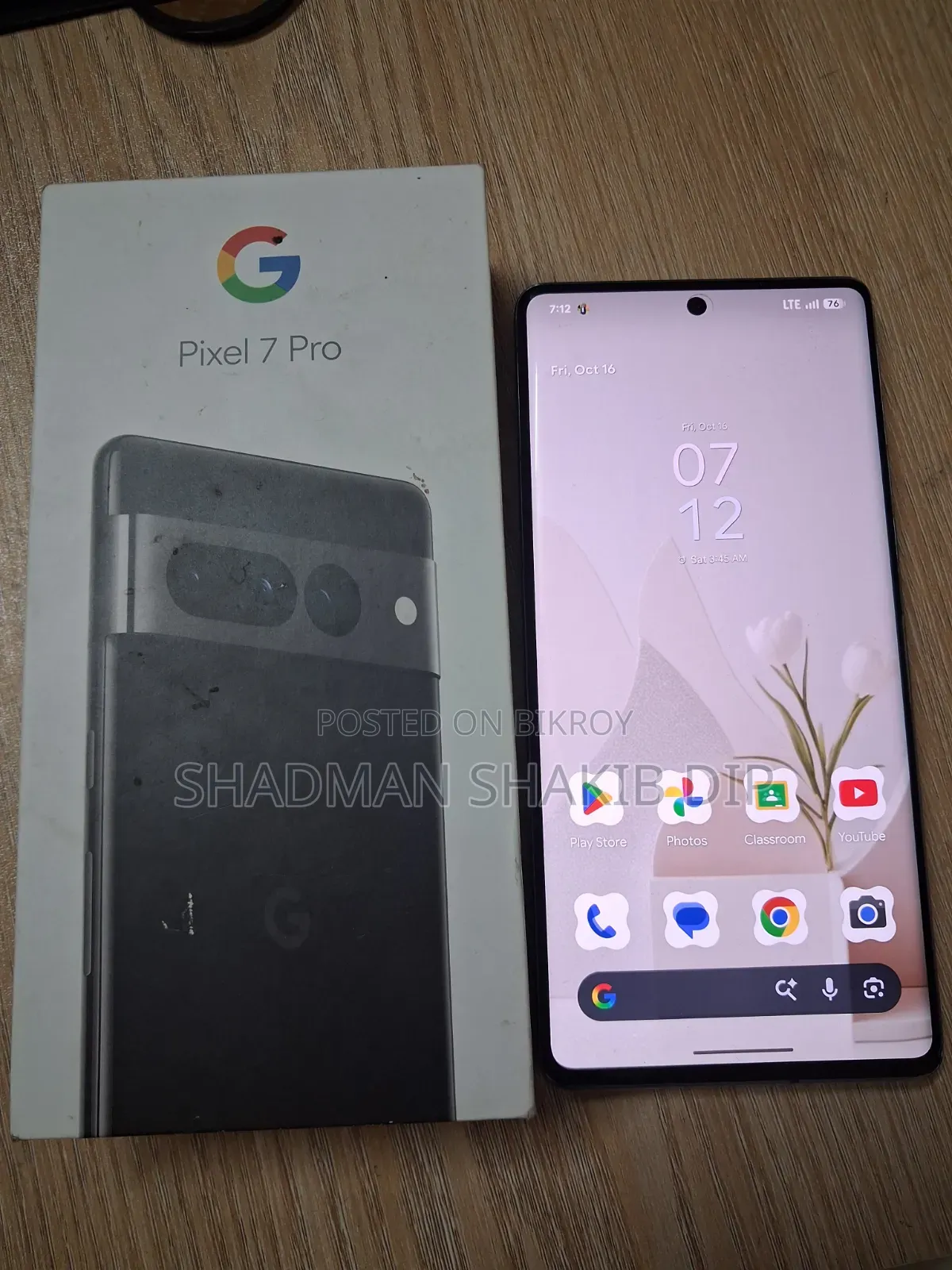 Google Pixel 7 Pro 128 GB Black