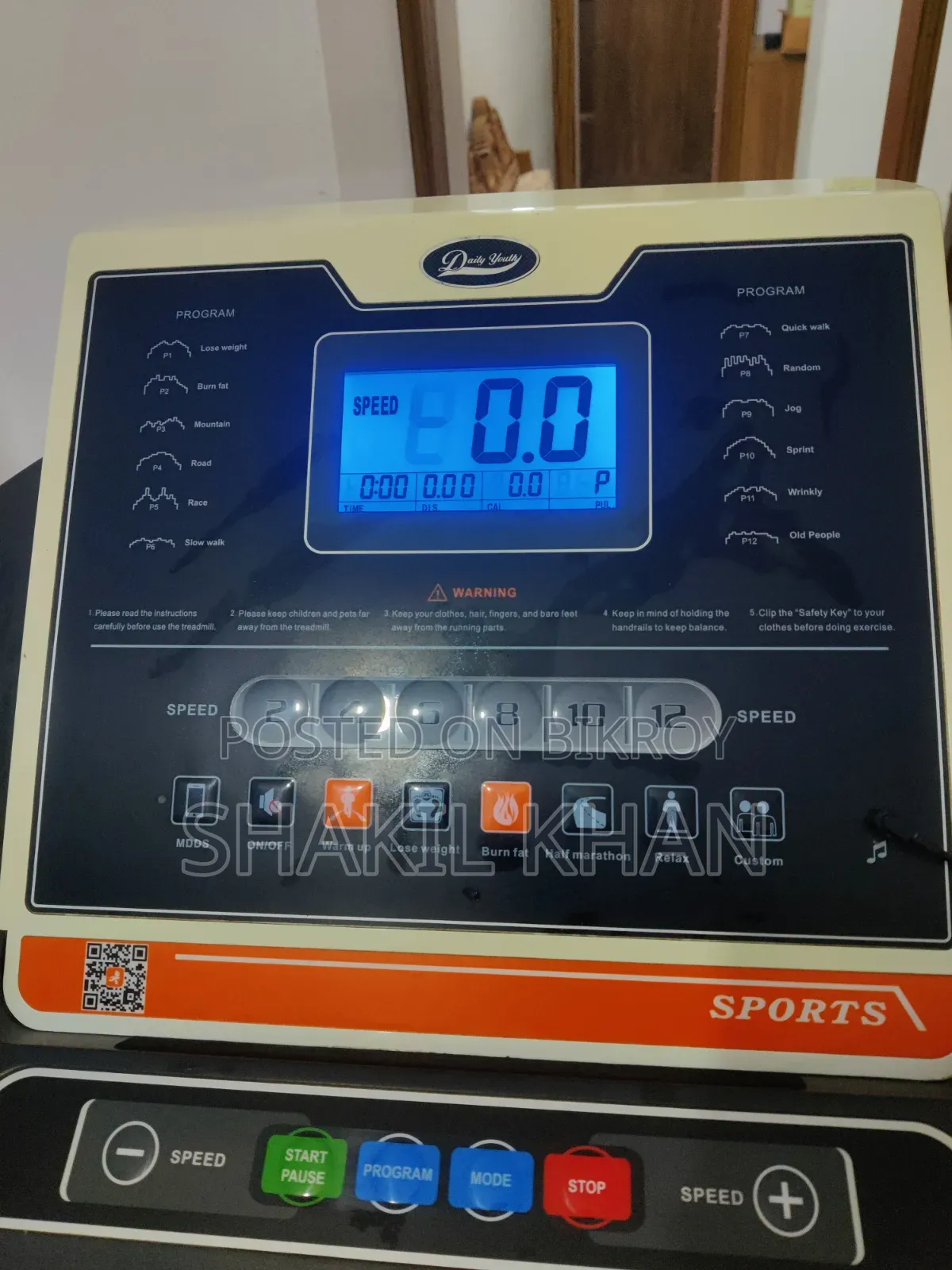 Treadmill KL-901 Foldable