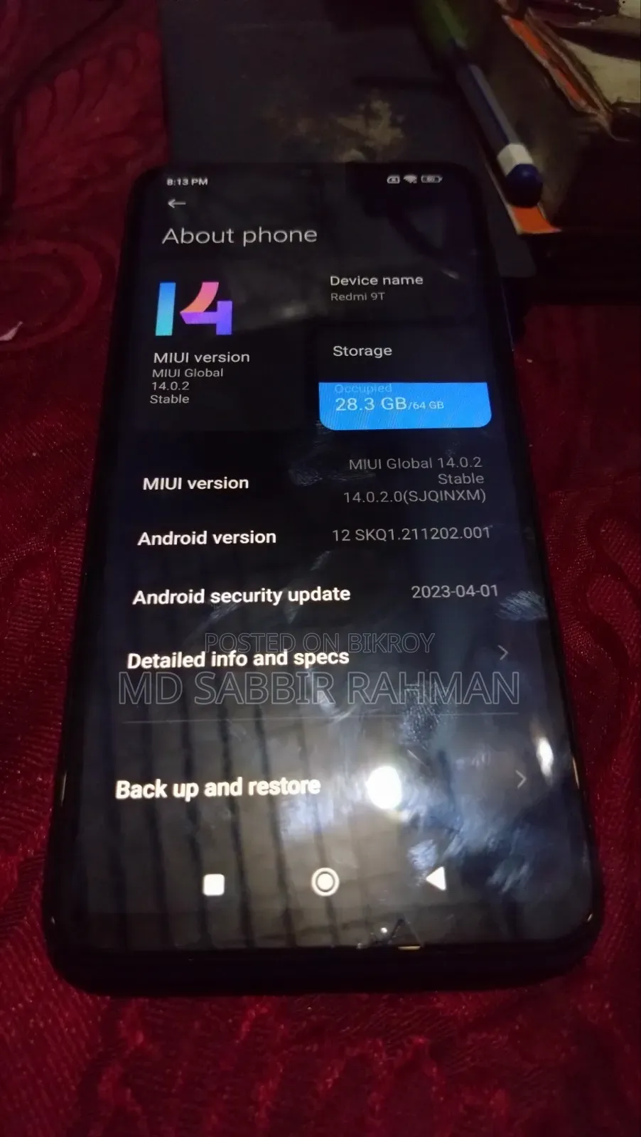 Xiaomi Redmi 9T 64 GB Purple