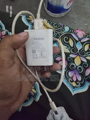 Tecno 33W Fast Charger. Original Phone Charger.
