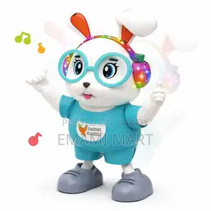 Fun Dancing Rabbit Toy with Lights & Music | Interactive Swing Rabbit 