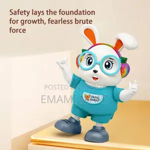Fun Dancing Rabbit Toy with Lights & Music | Interactive Swing Rabbit 