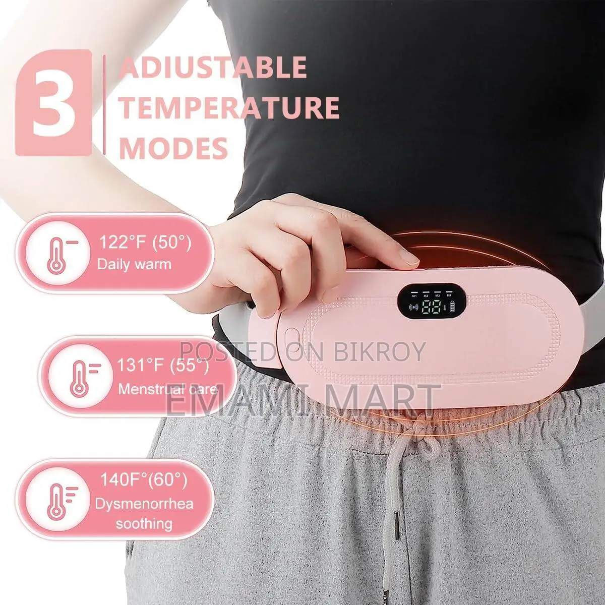Heating Pad, Period Pain Relief Heating Belt