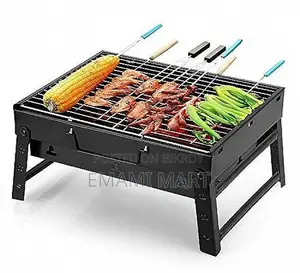 BAHELS Foldable Portable Charcole BBQ Grill, Stainless Steel Barbecue