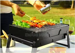 BAHELS Foldable Portable Charcole BBQ Grill, Stainless Steel Barbecue