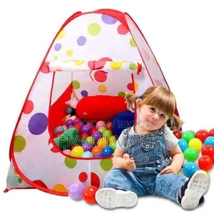 Tent Play House Toy With 50 Ball Set for Kids- Multicolor