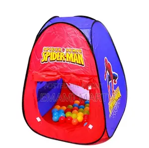 Tent Play House Toy With 50 Ball Set for Kids- Multicolor