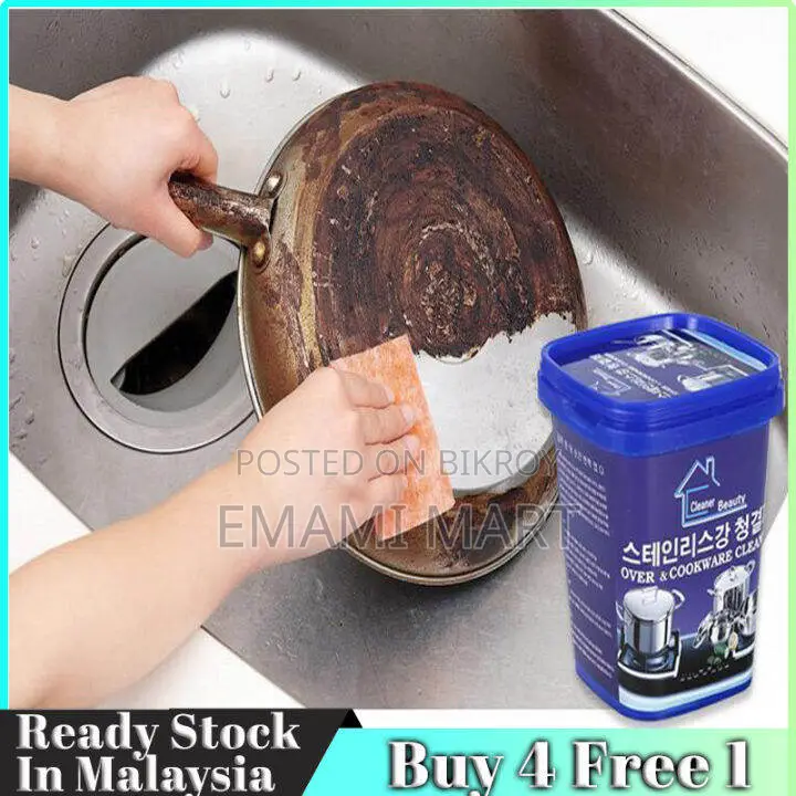 VINSH ENTERPRISE Quickly Cleans Cookware Surfaces Oven & Cookware Clea