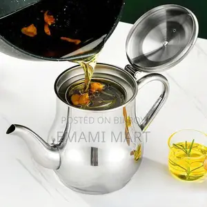500ml Stainless Steel Oil Tank Large Capacity Oil Bottle Kitchen Oil F