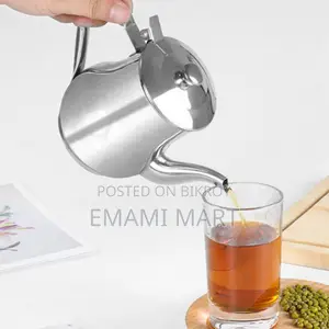 500ml Stainless Steel Oil Tank Large Capacity Oil Bottle Kitchen Oil F