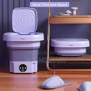 Folding Mini Washing Machine, Small Washing Machine 8L with 3 Modes De
