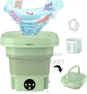 Folding Mini Washing Machine, Small Washing Machine 8L with 3 Modes De