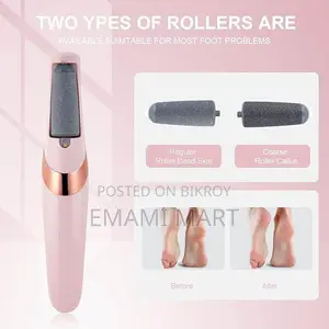 Electric Foot File, USB Rechargeable Feet Callus Remover with 2 Speed 