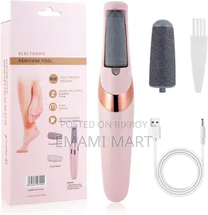 Electric Foot File, USB Rechargeable Feet Callus Remover with 2 Speed 