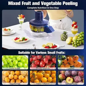 Electric Grape & Garlic Peeling Machine – Automatic Small Fruit Peeler