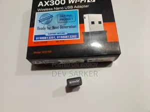 Wifi Dongle will be sold. Tenda Ax300 Wifi6