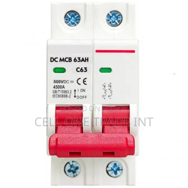 DC MCB 63AH Circuit Breaker