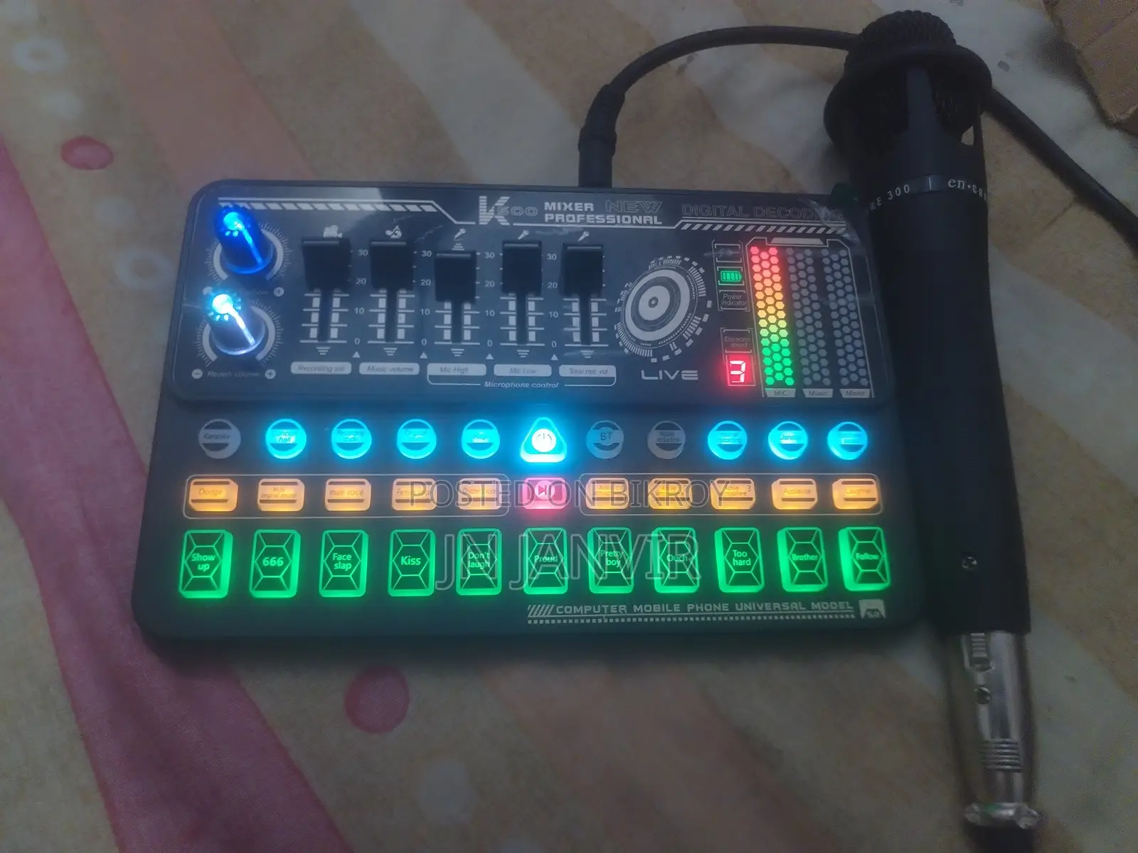 K500 Sound Card Karaoke