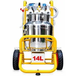 14L & 4 Line Portable Cow Milking Machine