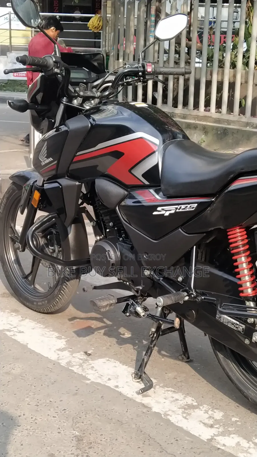 Honda SP 125 2025 Black