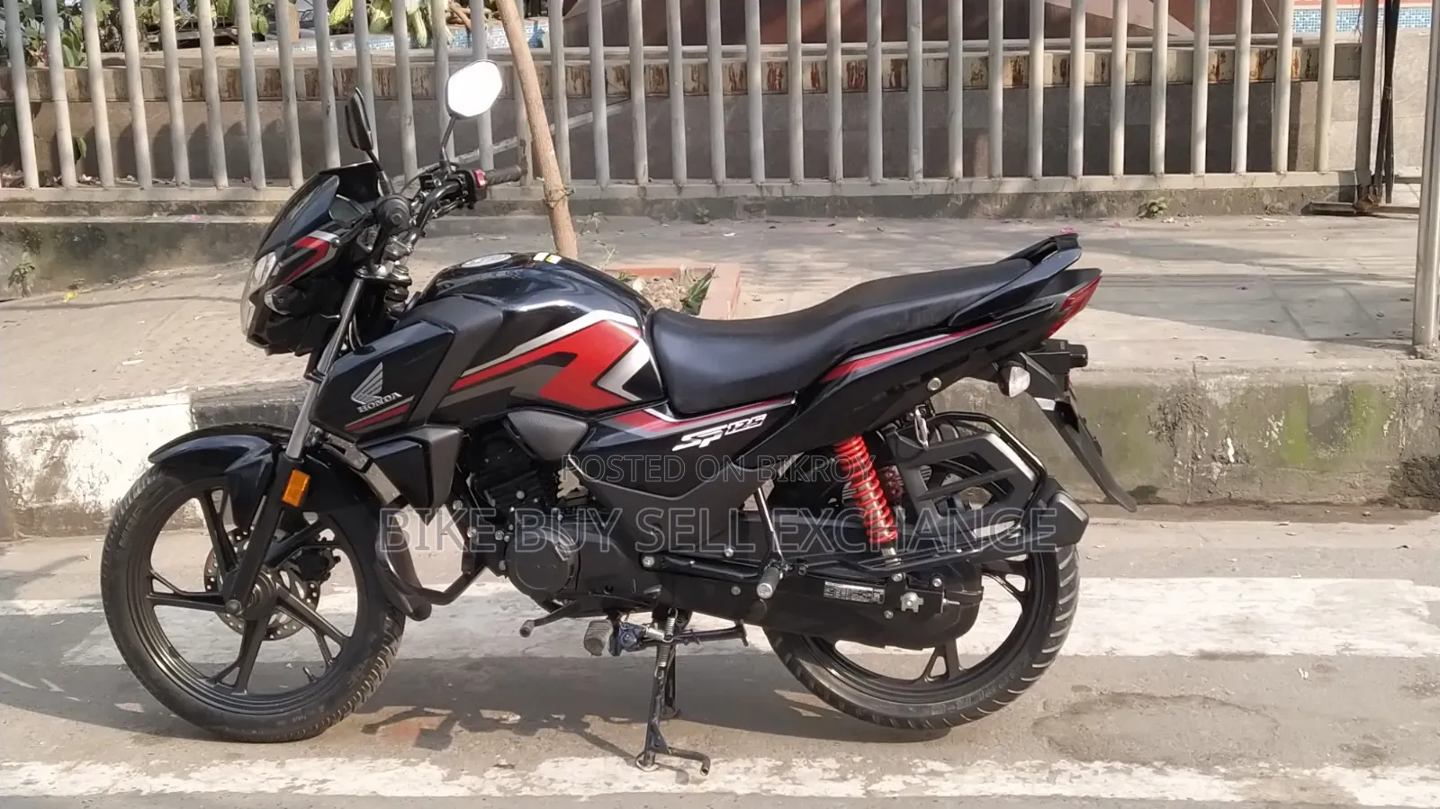 Honda SP 125 2025 Black