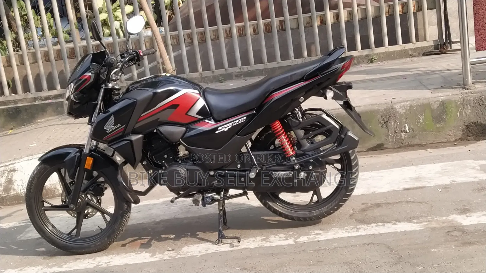 Honda SP 125 2025 Black