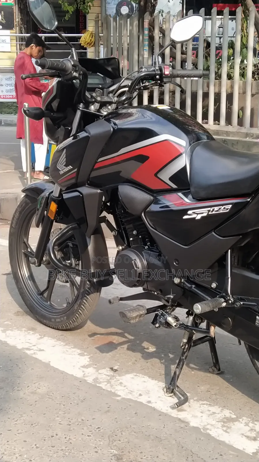 Honda SP 125 2025 Black