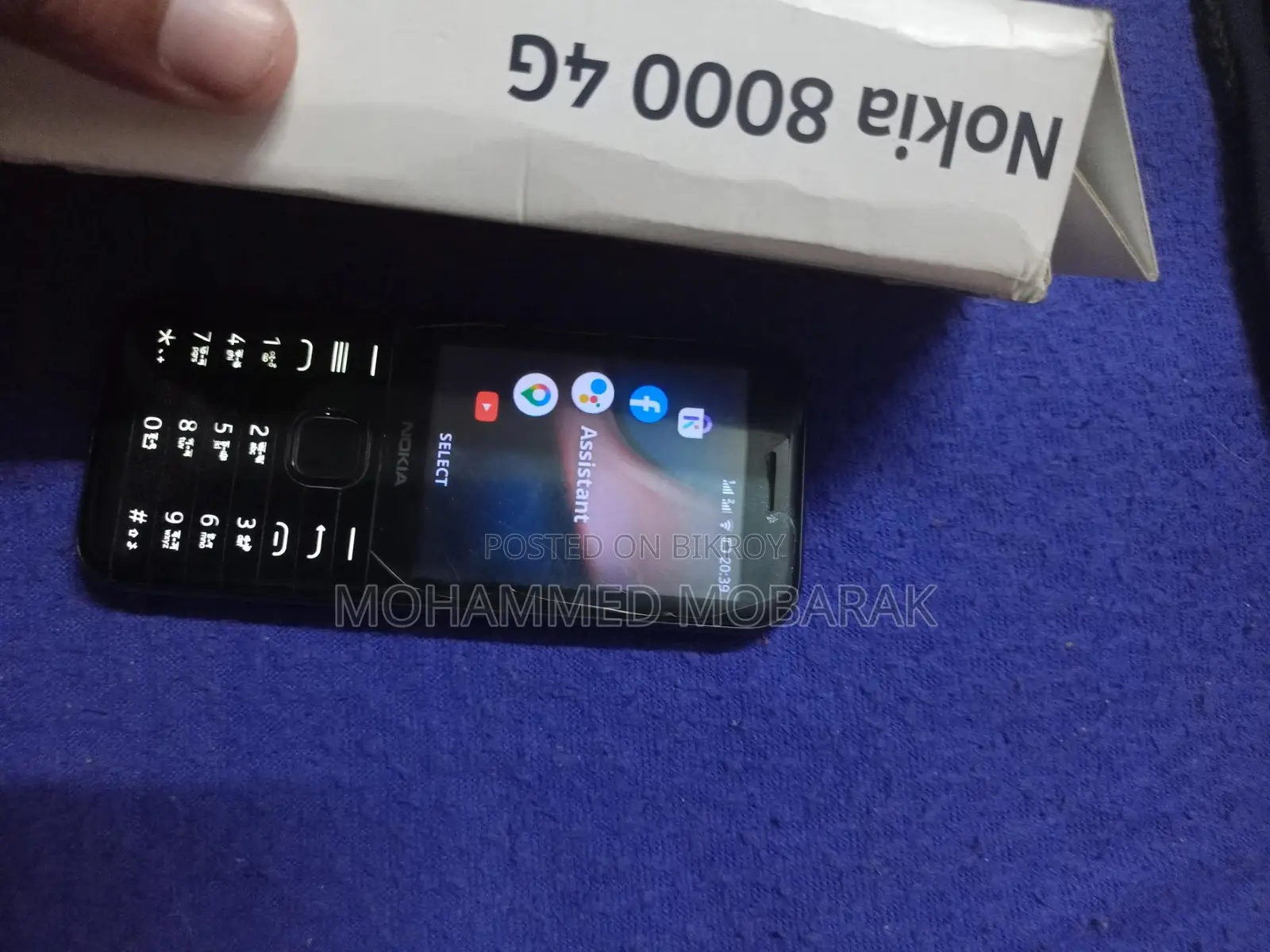 Nokia 8000 4G 4 GB Black
