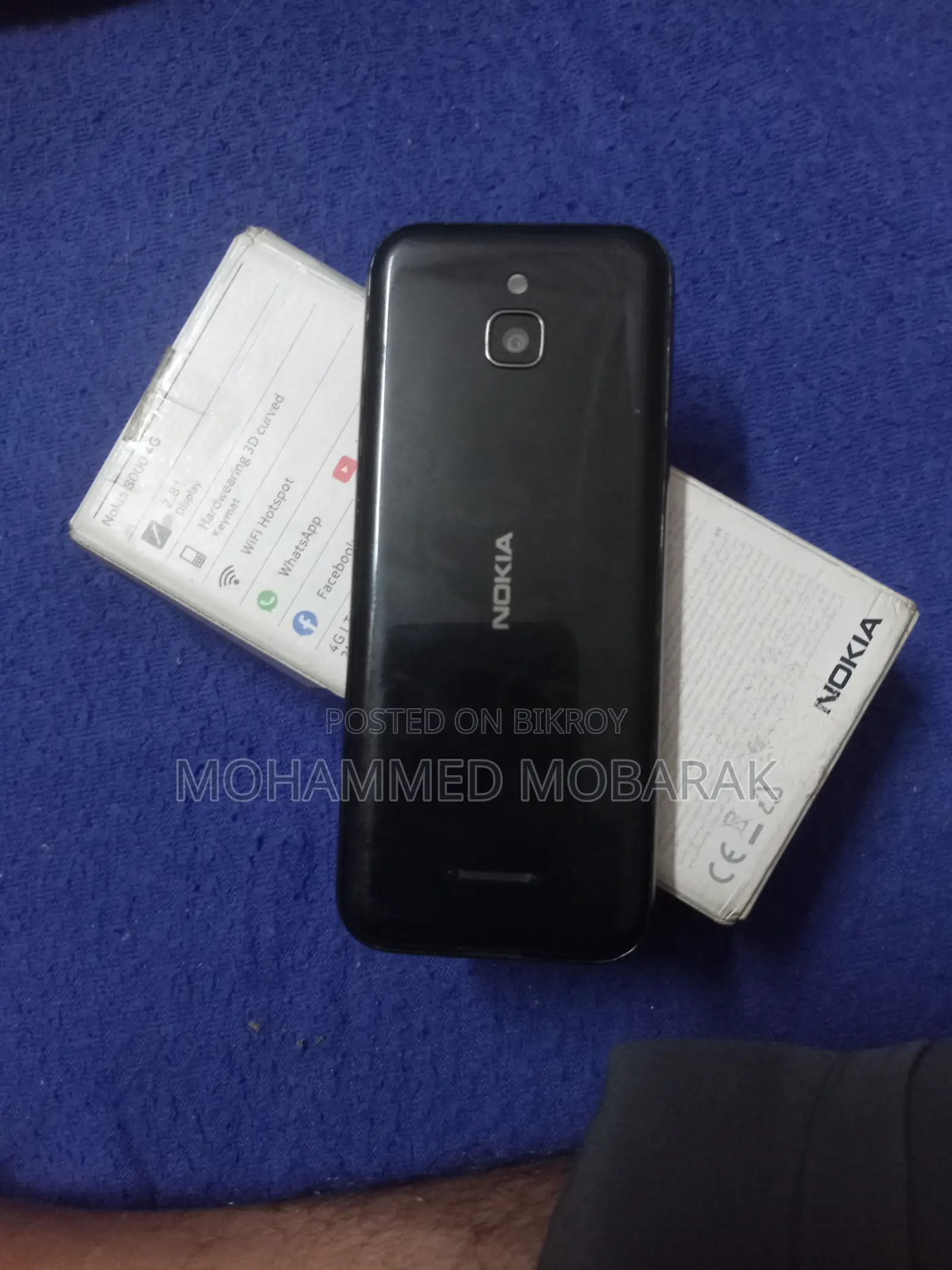 Nokia 8000 4G 4 GB Black